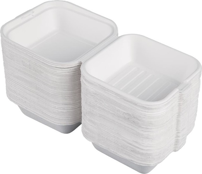  Fiesta Bo&icirc;tes &agrave; hamburger compostables Green 15,3 cm (x500) 