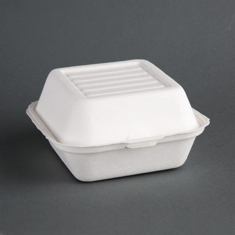  Fiesta Bo&icirc;tes &agrave; hamburger compostables Green 15,3 cm (x500) 