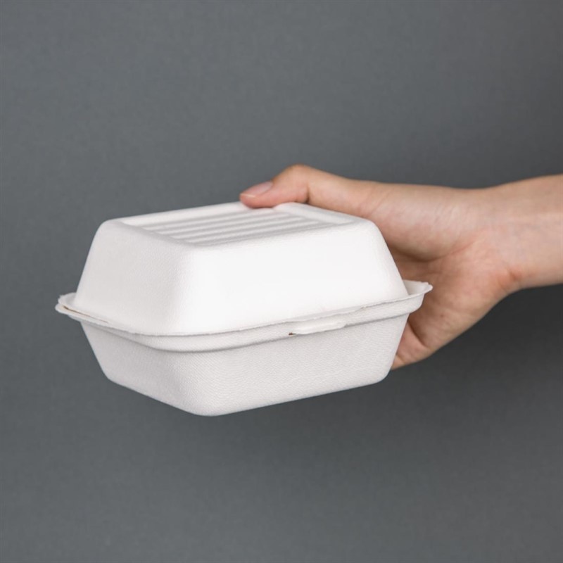  Fiesta Bo&icirc;tes &agrave; hamburger compostables Green 15,3 cm (x500) 