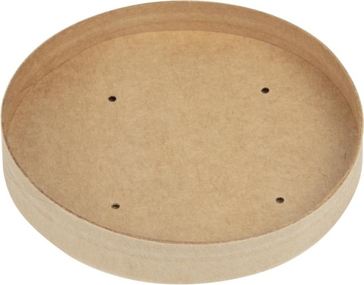  Colpac Couvercles pour bols &agrave; soupe kraft micro-ondables recyclables 450ml (lot de 500) 