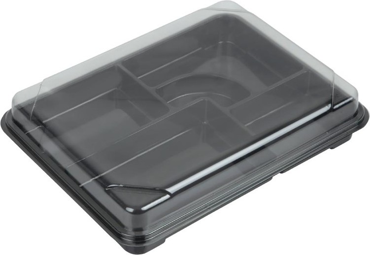  Gastronoble Plateaux repas recyclables Bento Faerch 263 x 201 mm (lot de 90) 