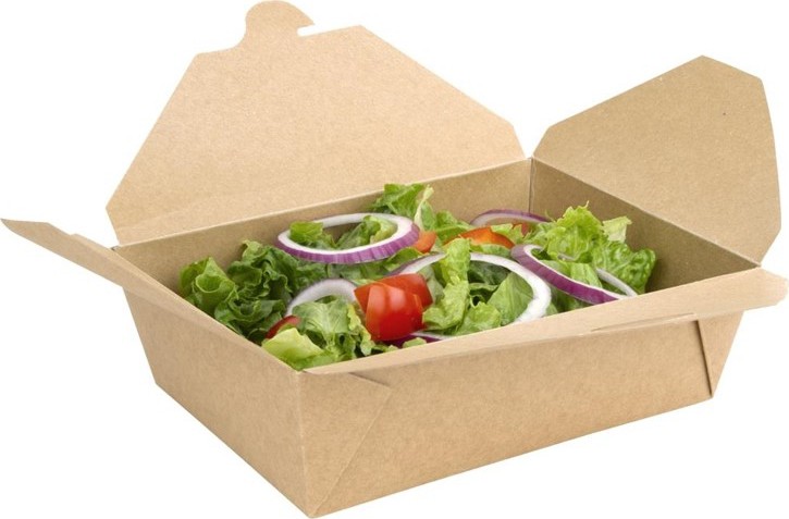  Fiesta Boîtes alimentaires en carton compostables Green 1800 ml (lot de 200) 