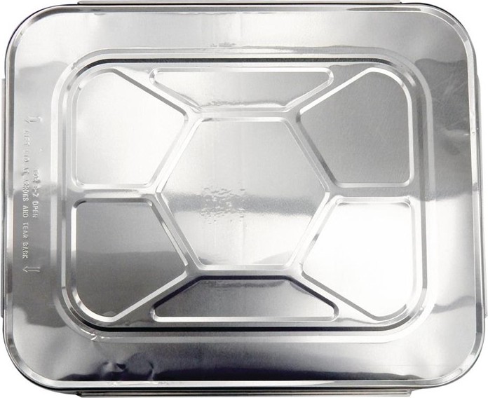  Gastronoble Couvercles en aluminium pour barquettes GN 1/1 (lot de 50) 