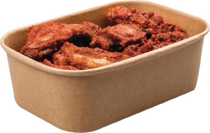 Colpac Barquettes alimentaires micro-ondables recyclables Stagione 750ml (lot de 300) 