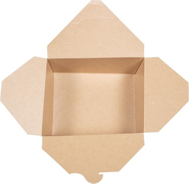  Vegware Bo&icirc;tes alimentaires en carton compostable N&deg;3 1800ml (lot de 180) 