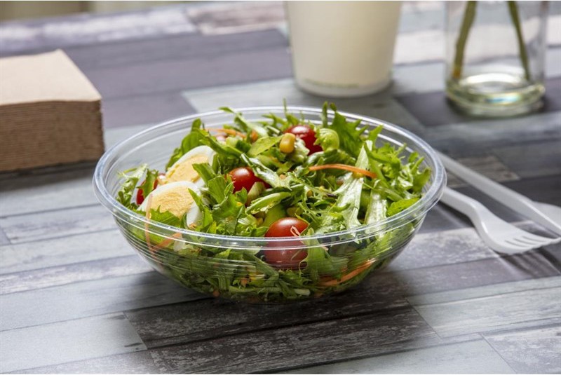 Vegware Bols salade PLA compostables s&eacute;rie 185 709ml (lot de 300) 