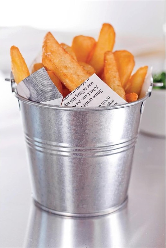  Gastronoble Cornets &agrave; frites motif papier journal (lot de 1100) 