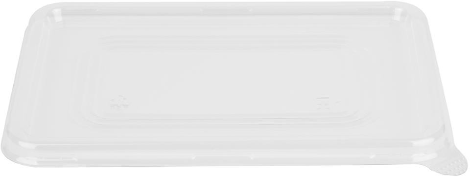  Fiesta Recyclable Couvercles PET pour barquettes en bagasse (lot de 100) 