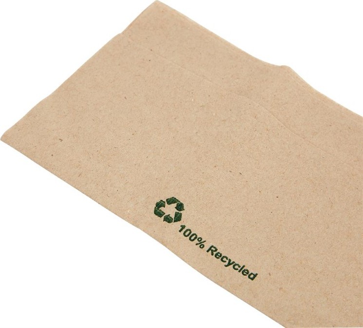  Fiesta Serviettes kraft recycl&eacute;es pli&eacute;es pour distributeur 320x300mm (lot de 6000) 