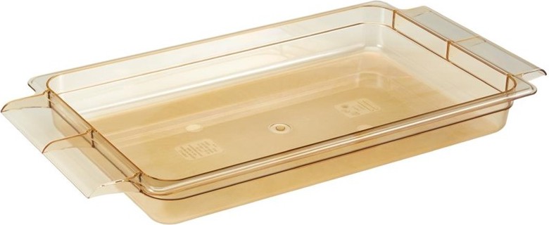  Cambro Bac haute temp&eacute;rature avec poign&eacute;es H-Pan&reg; GN 1/1 profondeur 65mm 