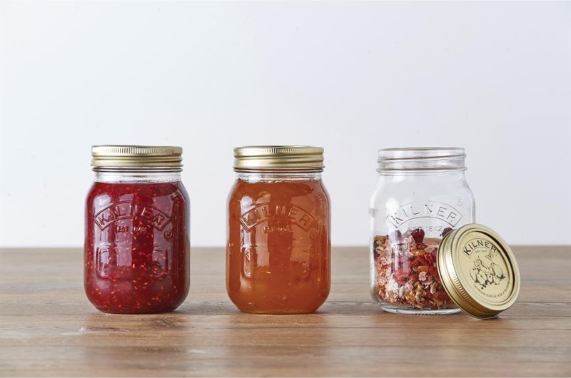  Kilner Bocal &agrave; conserves couvercle vis 500ml 
