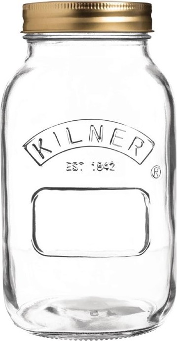  Kilner Bocal &agrave; conserves couvercle vis 1L 