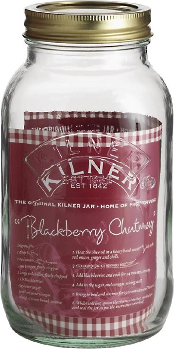  Kilner Bocal &agrave; conserves couvercle vis 1L 