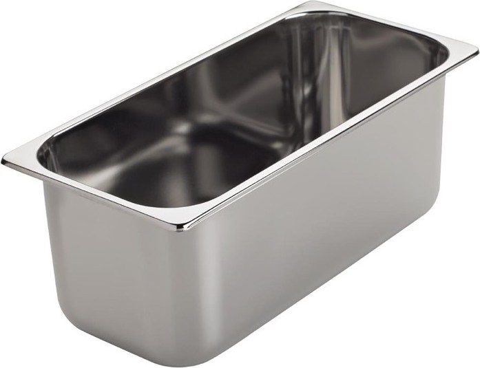  Gastro M Bac &agrave; glace inox 360 x 165 x 150mm 