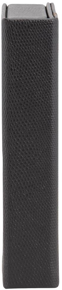  Securit Coffret porte-addition en cuir Trendy noir 