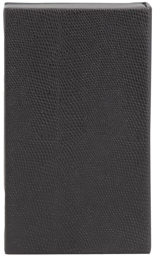 Securit Coffret porte-addition en cuir Trendy noir 
