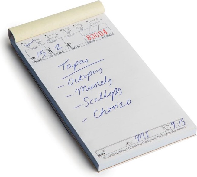  WaitRpad Carnets de commande autocopiants sans carbone WaitRpads (lot de 10) 