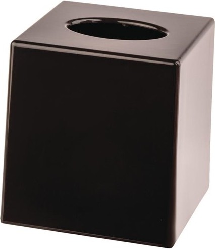 Bolero Bo&icirc;te &agrave; mouchoirs carr&eacute;e noire 