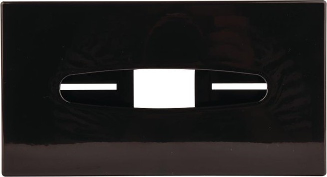  Bolero Bo&icirc;te &agrave; mouchoirs rectangulaire noire 