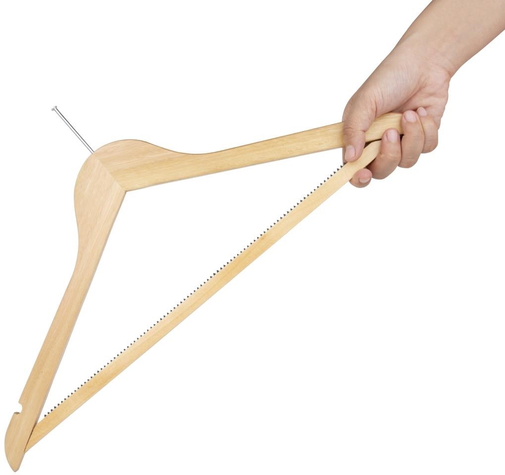  Bolero Cintres antivol en bois (lot de 10) 
