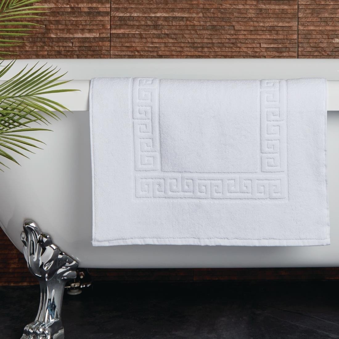  Mitre Comfort Tapis de bain blanc Comfort Nova Mitre 