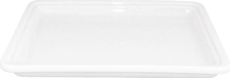  Olympia Plat blanc GN 1/2 Whiteware 30mm 