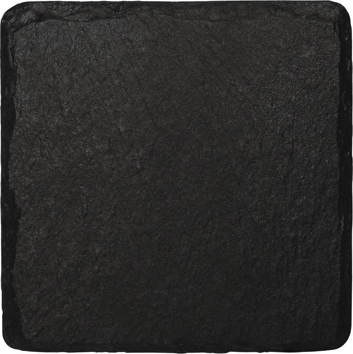  Olympia Plat de pr&eacute;sentation en ardoise naturelle 130x130mm 