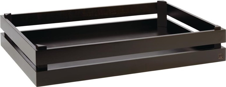  APS Caisse pour buffet Superbox noire GN 1/1 