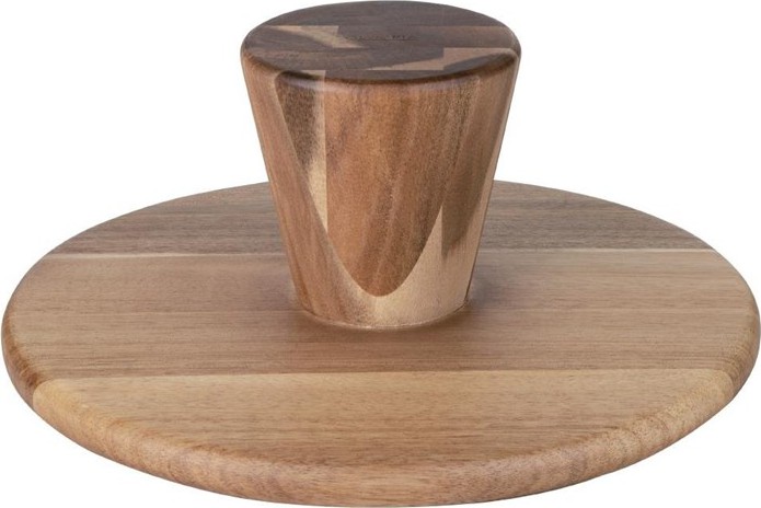  Olympia Pr&eacute;sentoir &agrave; g&acirc;teau en acacia 305(&Oslash;) x 127(H)mm 