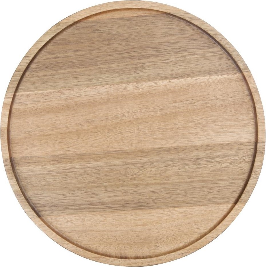  Olympia Assiette ronde en acacia 250mm 