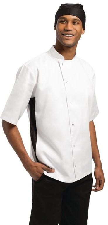  Whites Veste de cuisine mixte Nevada blanche 