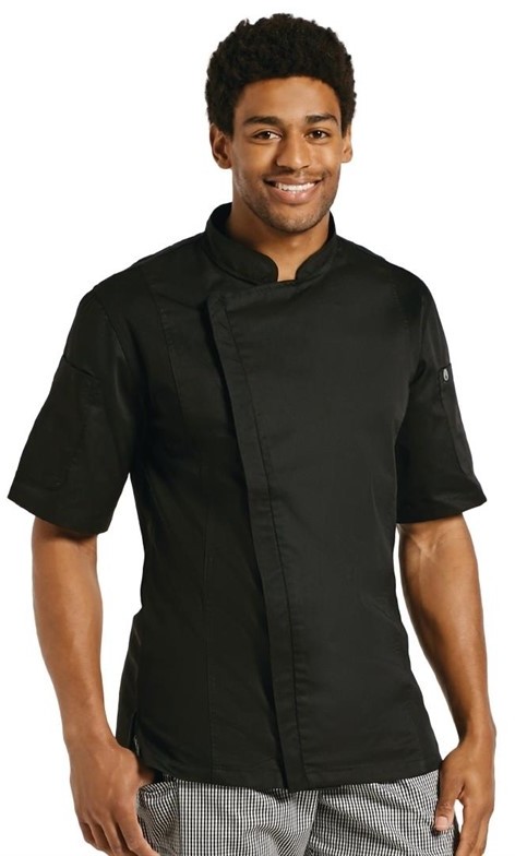  Chef Works Veste de cuisine mixte Cool Vent Springfield noire 