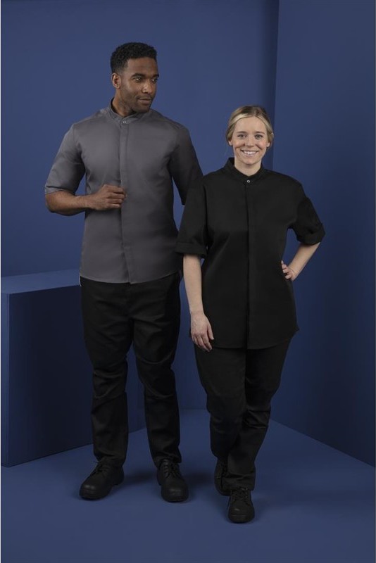  Southside Veste col officier noire - 