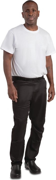  Southside Pantalon de cuisine Whites noir 