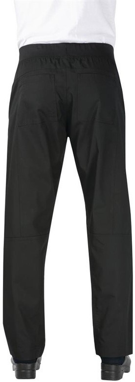  Chef Works Pantalon slim l&eacute;ger homme noir 