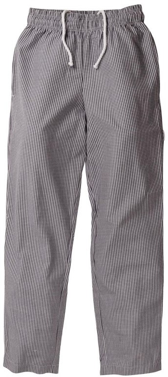  Whites Pantalon de cuisine mixte Vegas petits carreaux noirs et blancs 