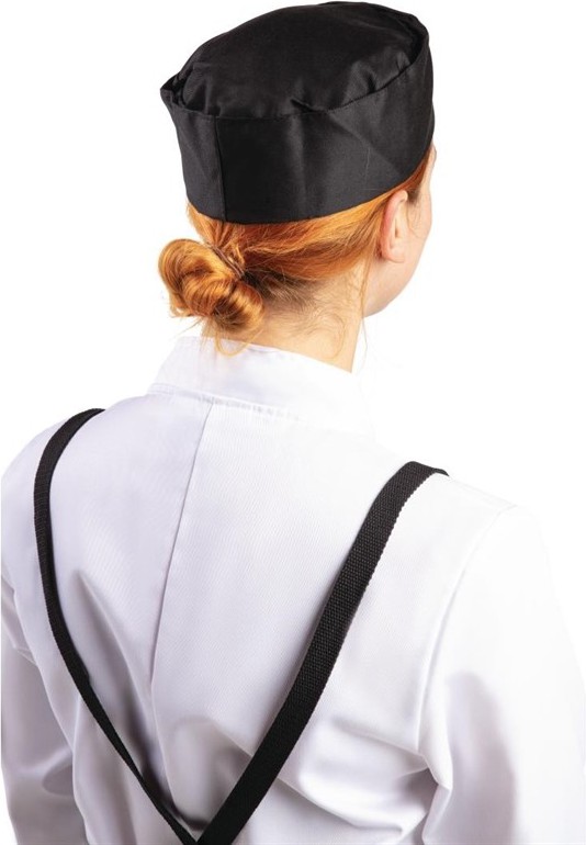  Whites Calot de cuisine noir 