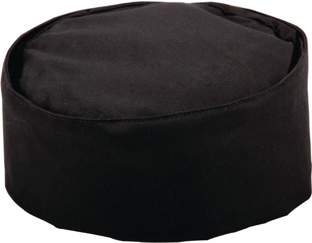  Whites Calot de cuisine noir 