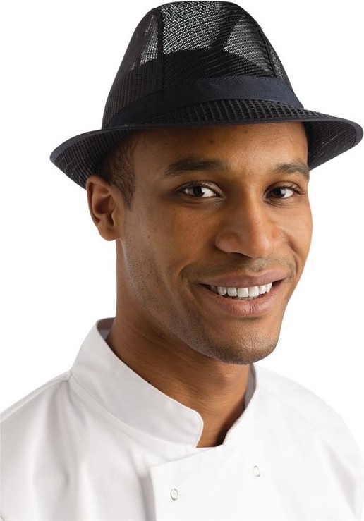  Gastronoble Chapeau Trilby bleu marine 