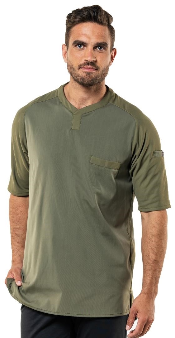  Chaud Devant T-shirt mixte manches courtes Valente UFX vert taille 