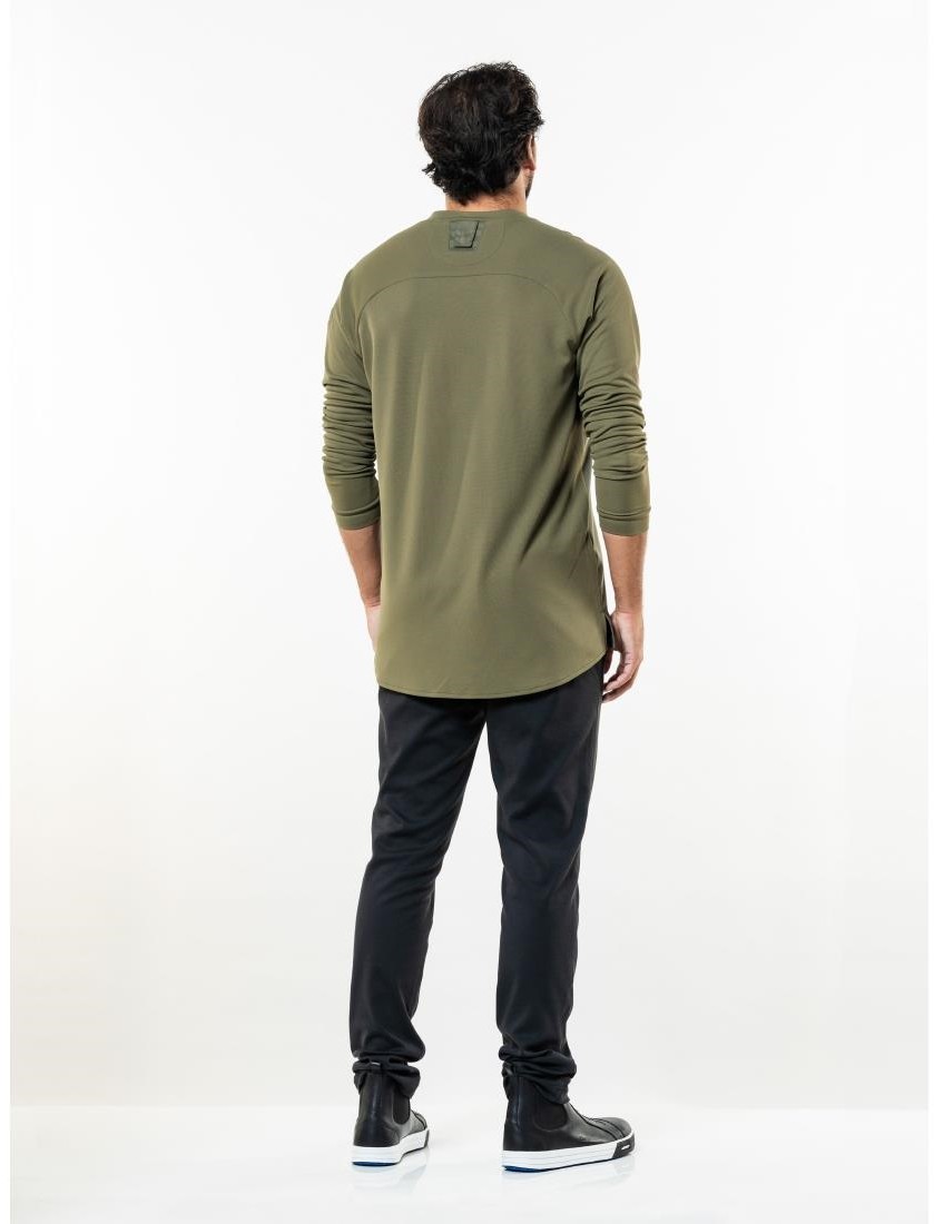  Chaud Devant T-shirt mixte manches longues Valente UFX vert taille 