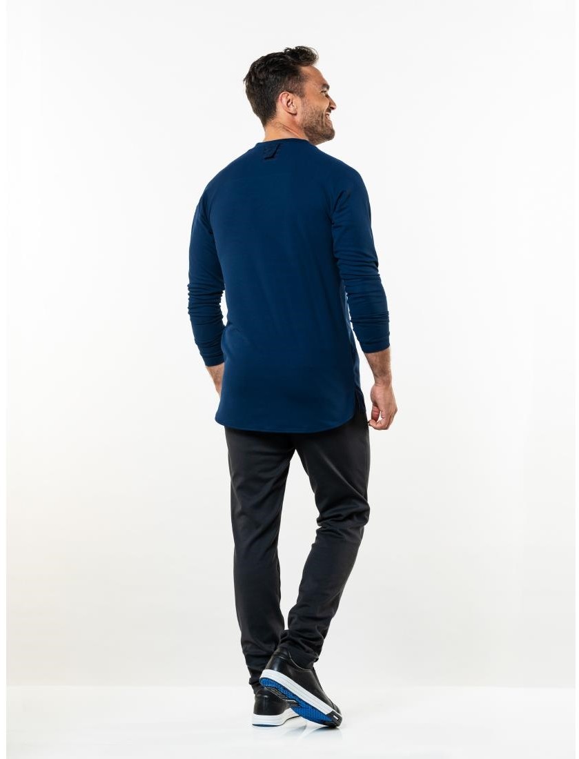  Chaud Devant T-shirt mixte manches longues Valente UFX marine taille 