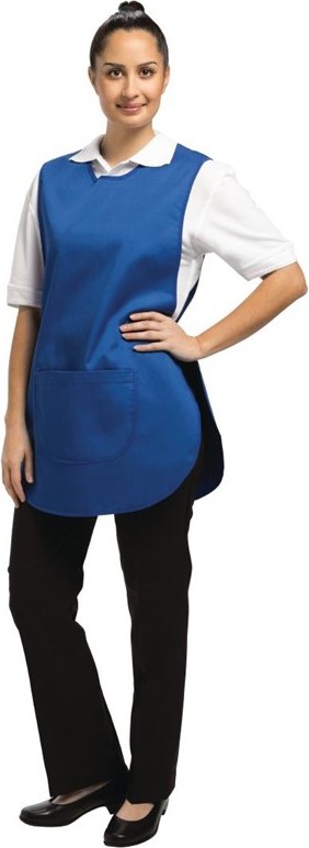  Whites Tablier chasuble avec poche bleu roi 