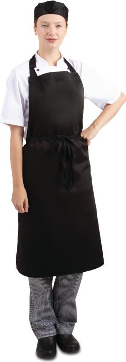  Whites Tablier bavette noir 