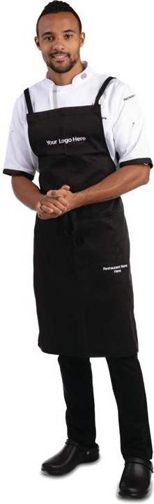  Whites Tablier bavette noir 