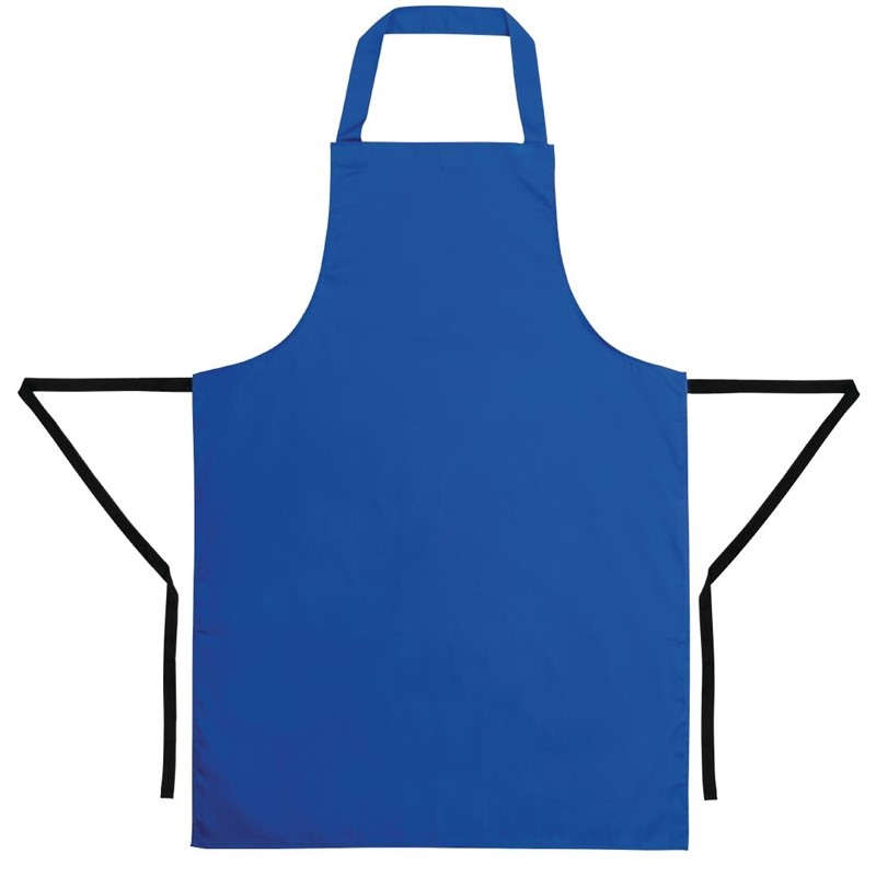  Whites Tablier bavette bleu roi 