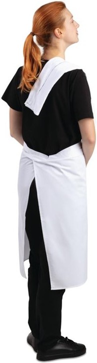  Whites Tablier serveur standard blanc 