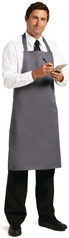 Whites Tablier bavette polyester-coton anthracite 