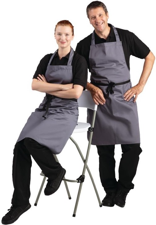  Whites Tablier bavette polyester-coton anthracite 