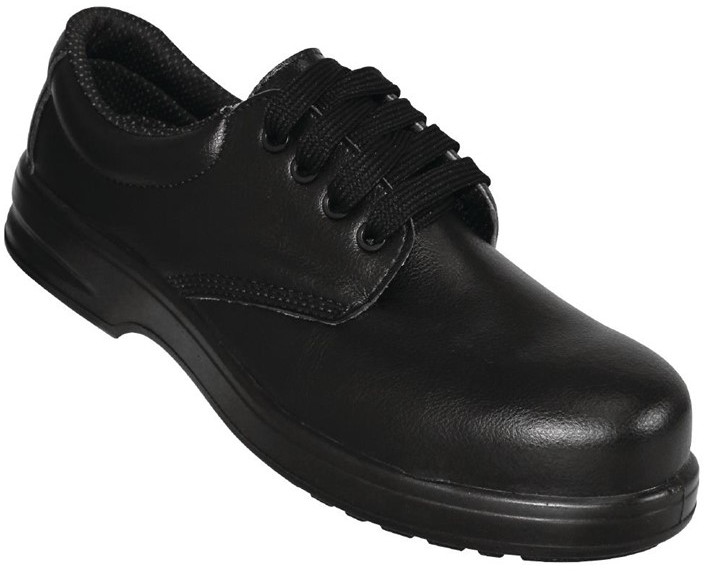  Lites Chaussures de s&eacute;curit&eacute; &agrave; lacets noires 